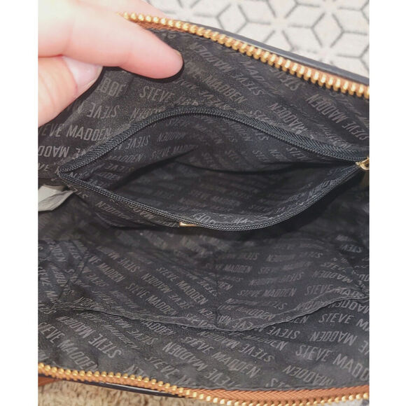 STEVE MADDEN CAMEL TAN SHOULDER BAG - Picture 11 of 16